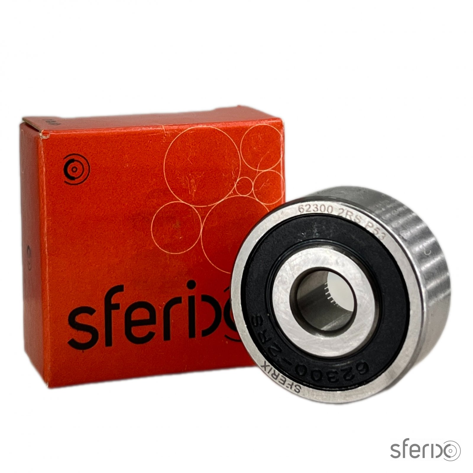 Радиально-упорный однорядный подшипник 62300 2RS P53 SFERIX - Сферикс - фото -  1